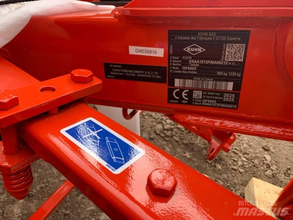 Kuhn GF6503 TEDDER Obračalniki in zgrabljalniki