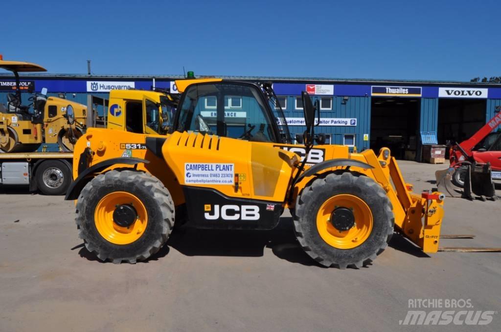 JCB 531-70 Teleskopski viličarji