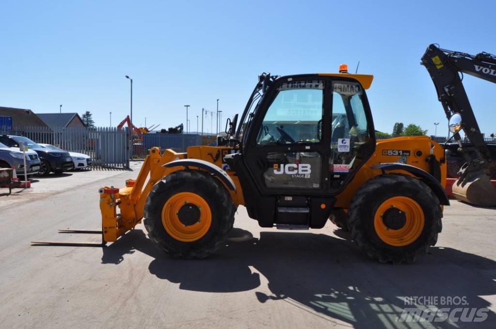 JCB 531-70 Teleskopski viličarji