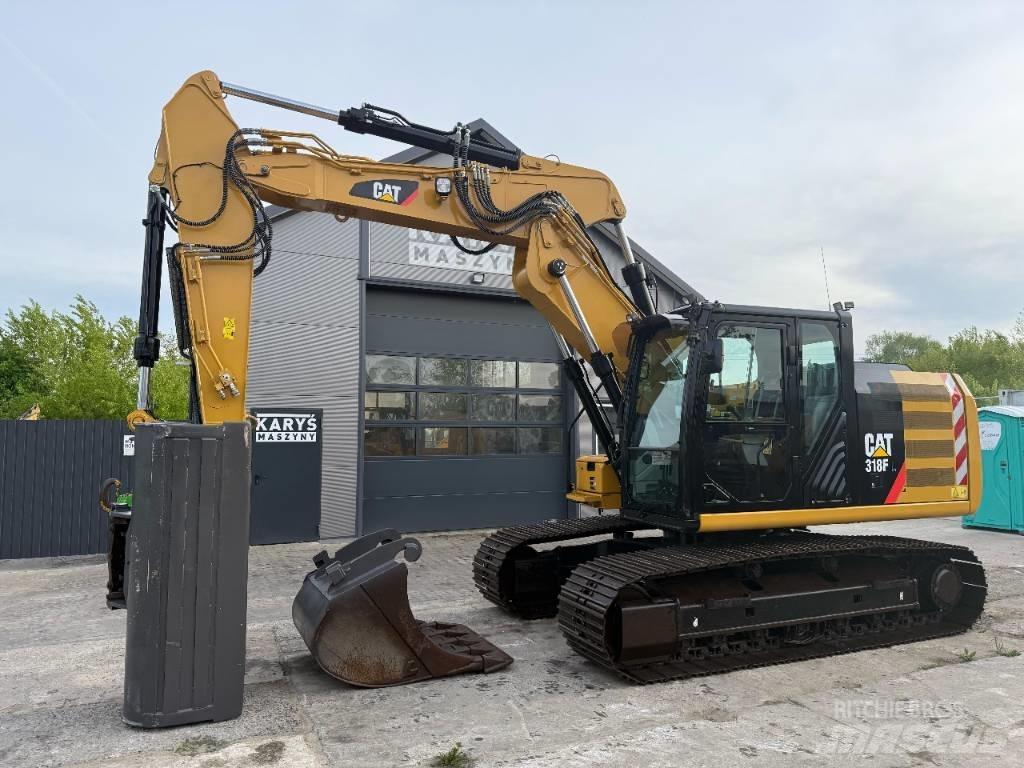 CAT 318 Bagri goseničarji