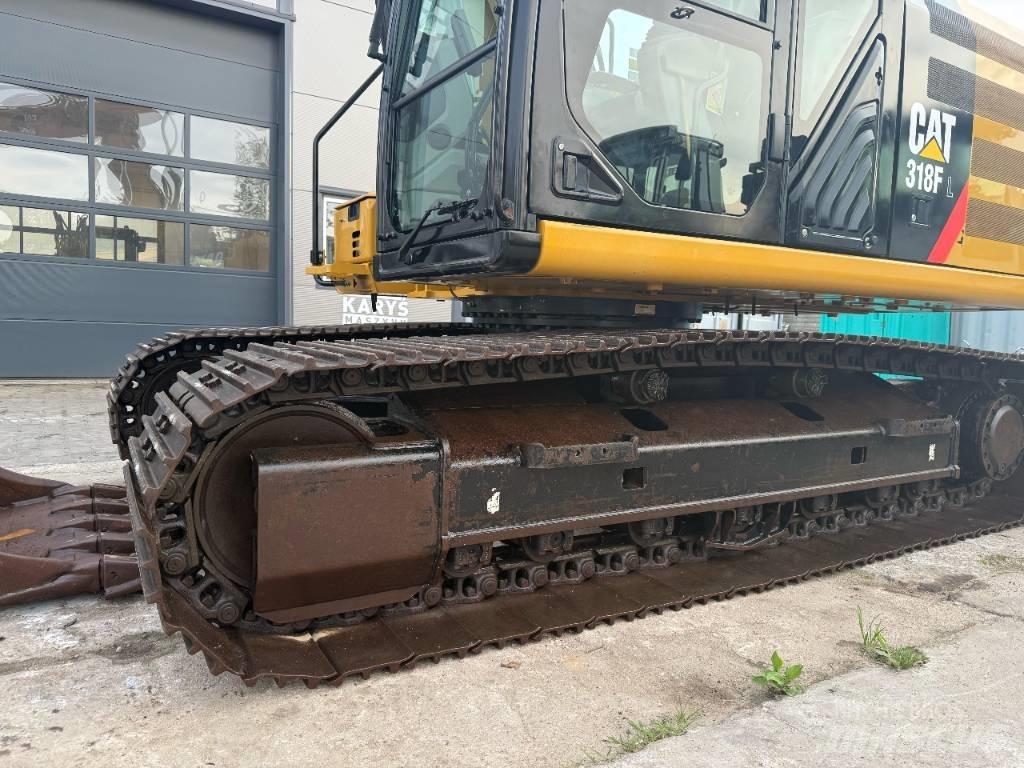 CAT 318 Bagri goseničarji