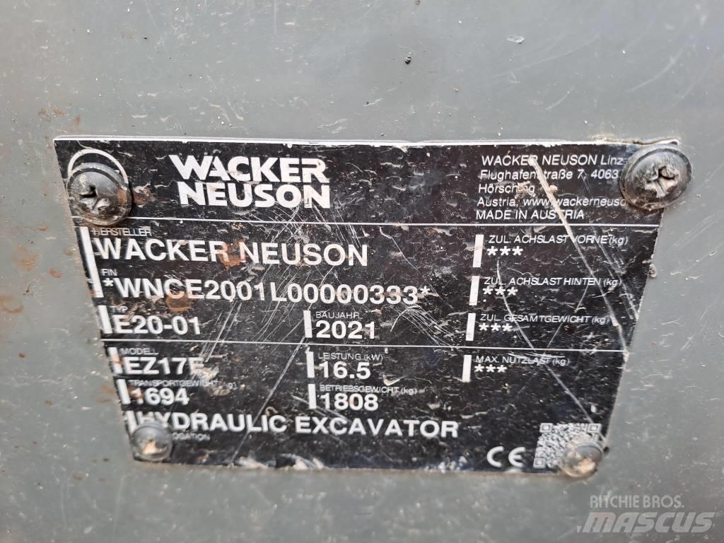 Wacker Neuson EZ17e Bagri goseničarji