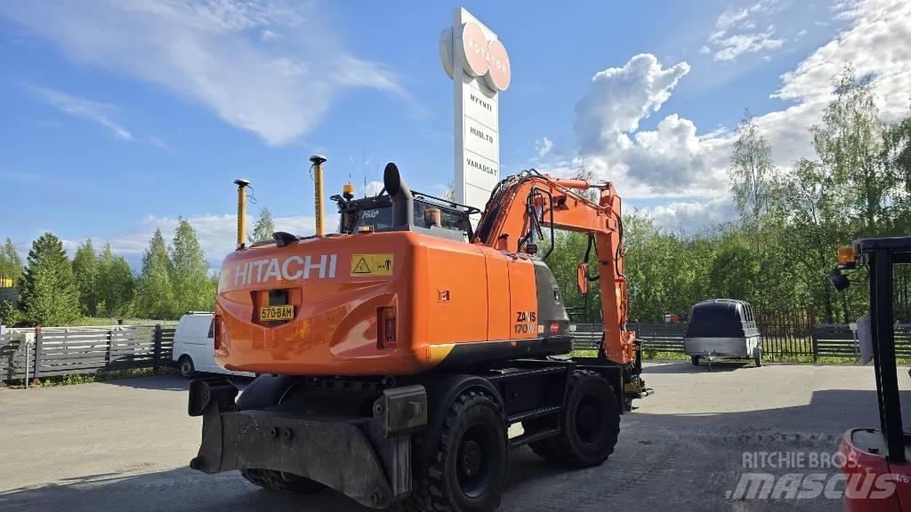 Hitachi ZX 170 W-5 Bagri na kolesih