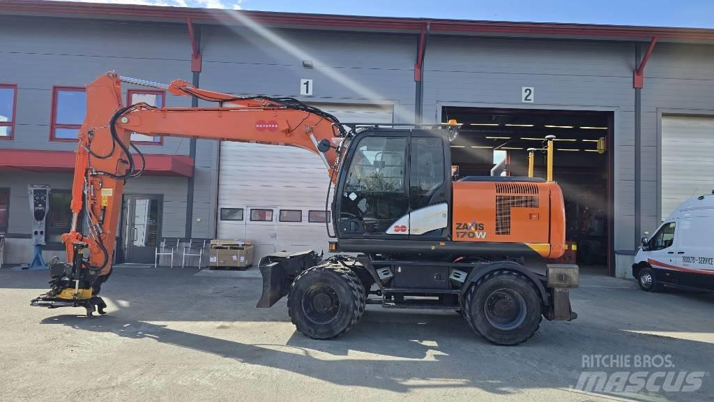 Hitachi ZX 170 W-5 Bagri na kolesih