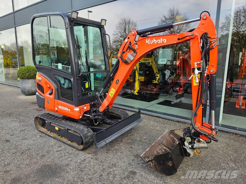 Kubota KX 019-4 Mini bagri <7t