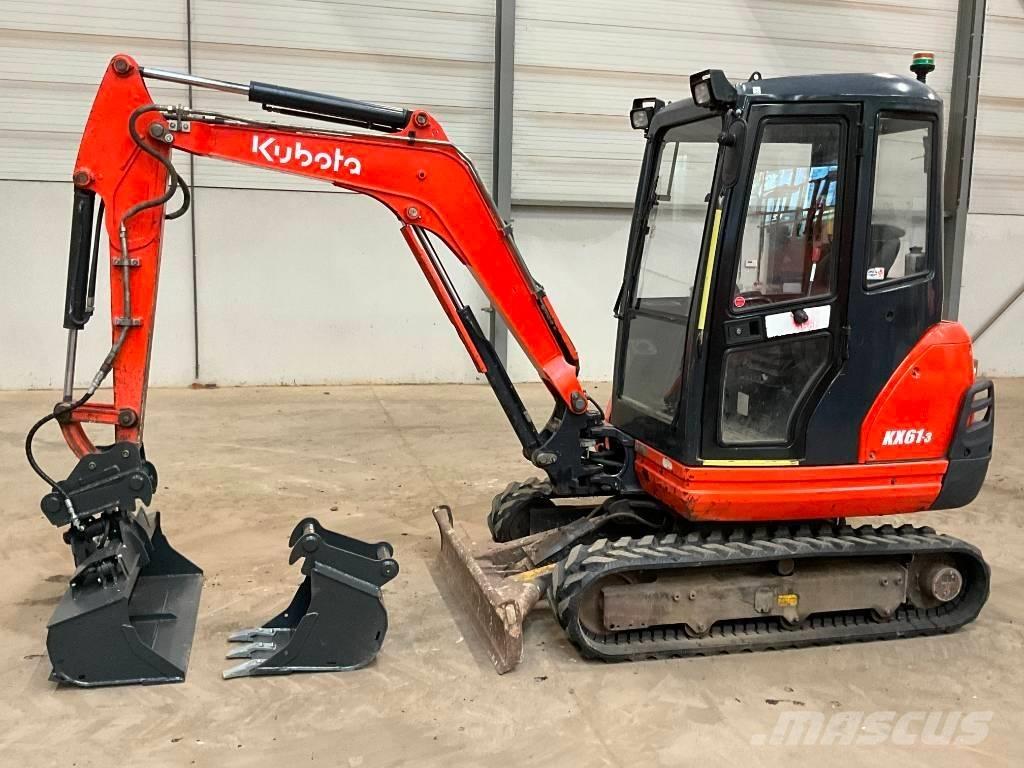 Kubota KX 61-3 Mini bagri <7t