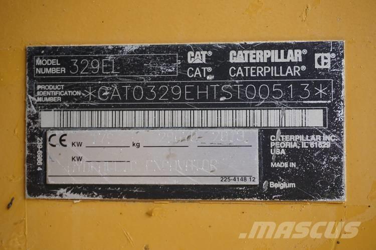 CAT 329 EL Bagri goseničarji