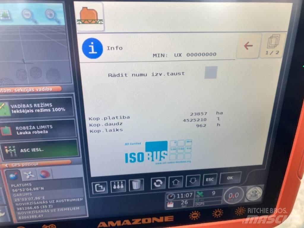 Amazone UX 5200 Vlečne škropilnice