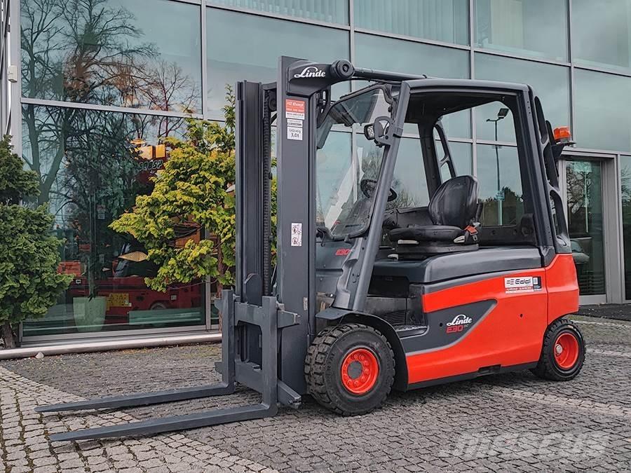 Linde E30L-01 Električni viličarji