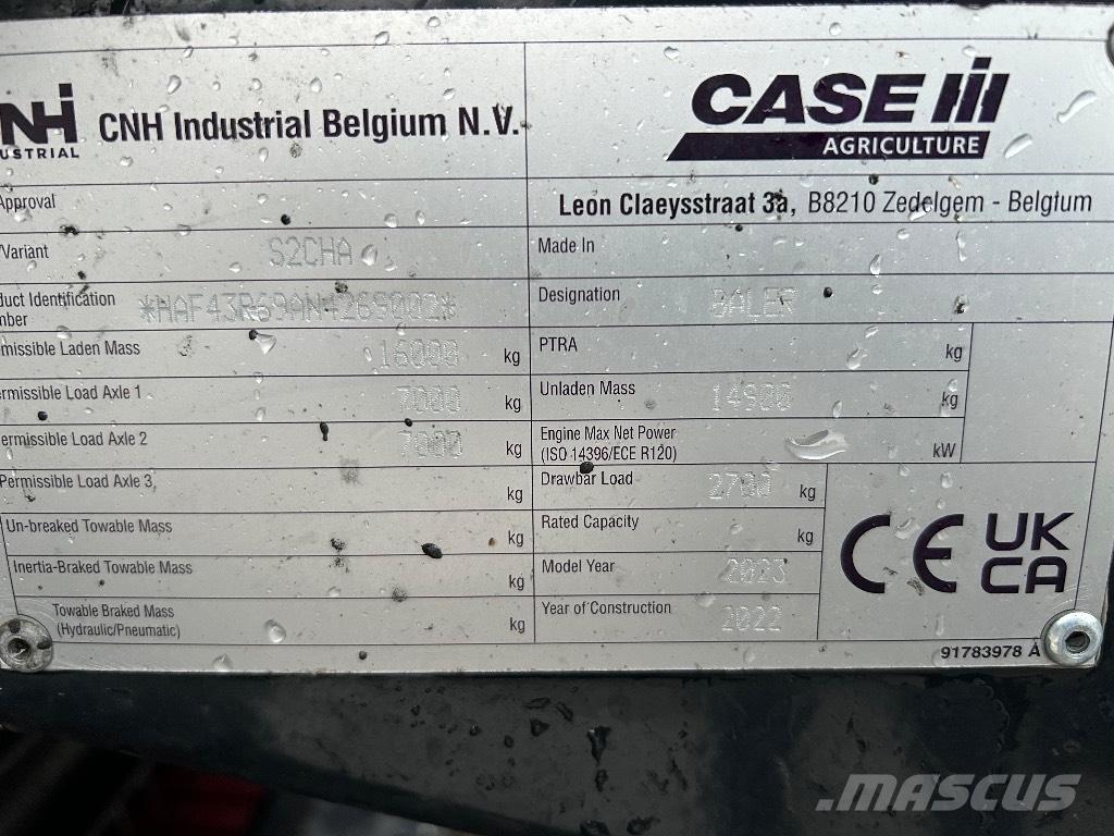 Case IH LB 436 HD Balirke (kvadratne bale)