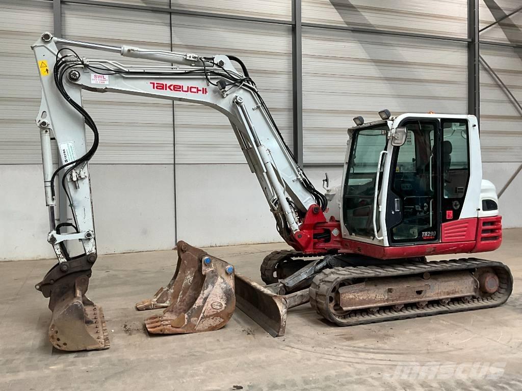 Takeuchi TB 290 Midi bagri 7t – 12t
