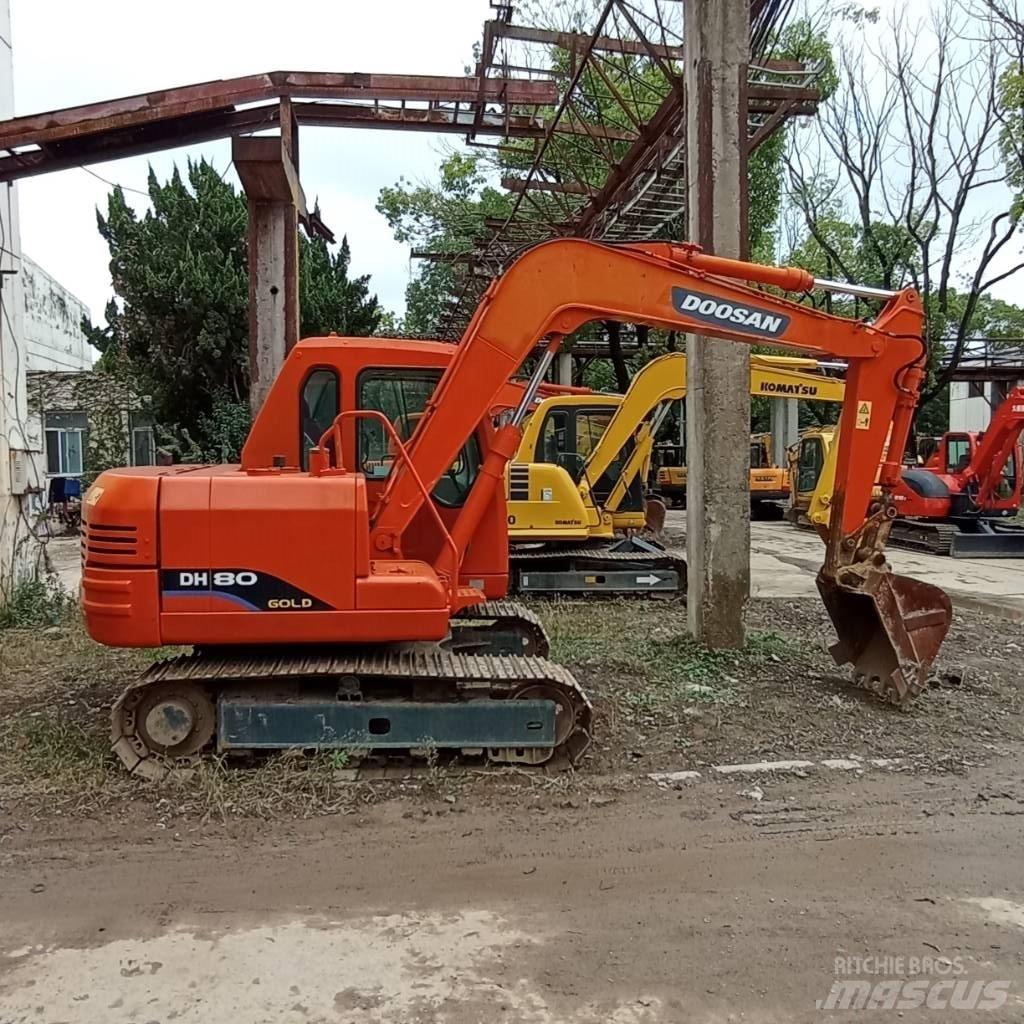 Doosan DH 80 Mini bagri <7t