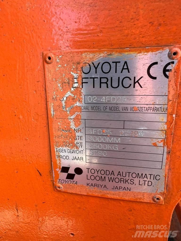 Toyota 02-4FD25 Dizelski viličarji