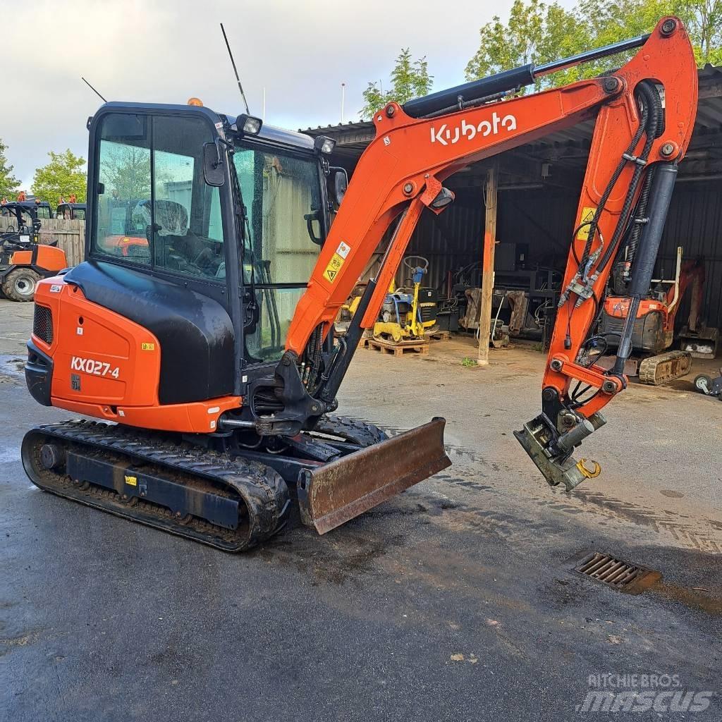 Kubota KX 027-4 Mini bagri <7t