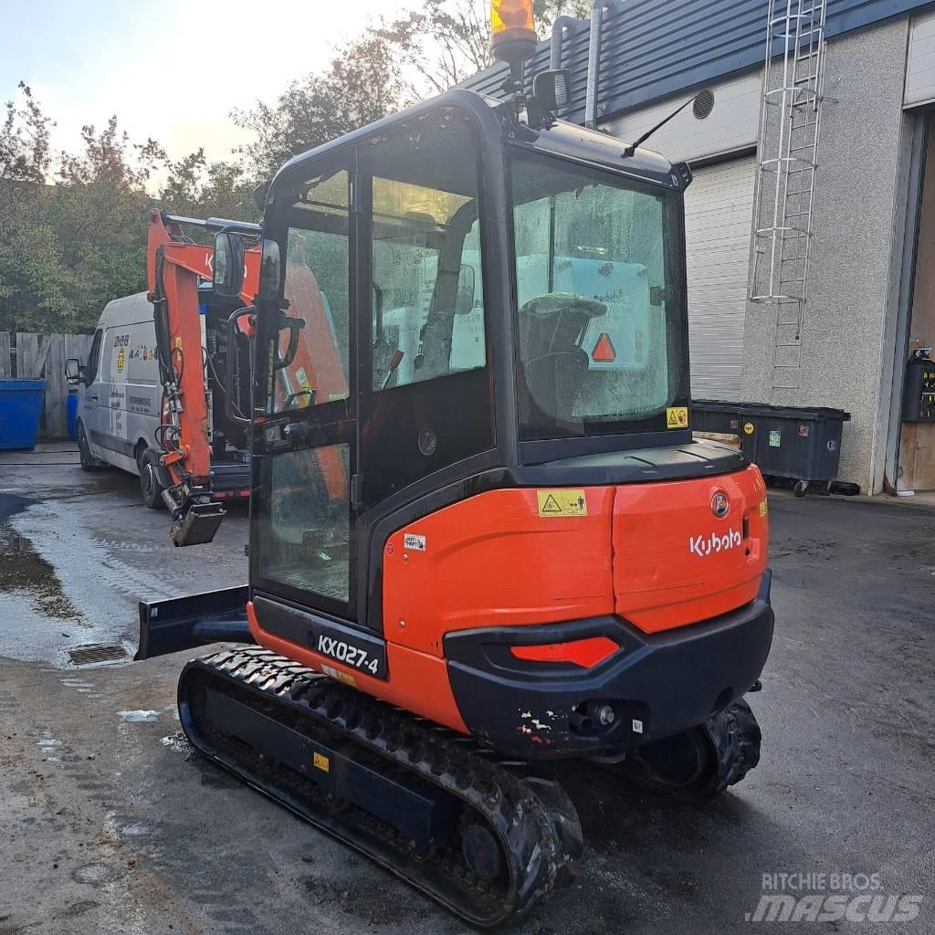 Kubota KX 027-4 Mini bagri <7t