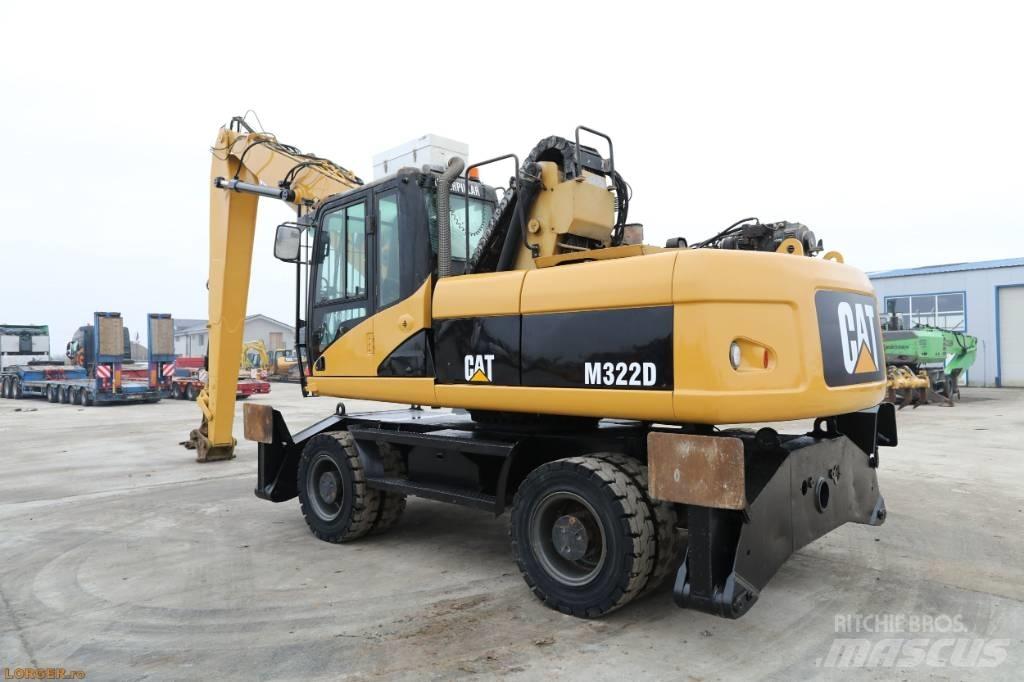 CAT M 322 D Bagri za prekladanje primarnih/sekundarnih surovin