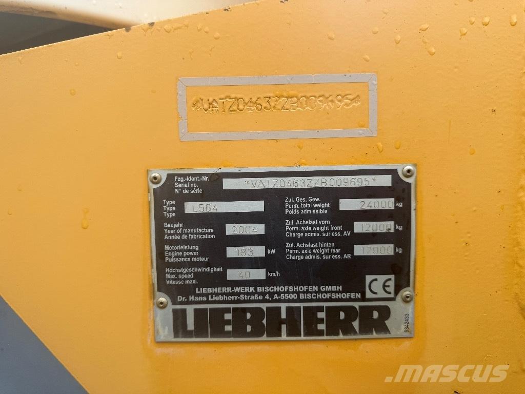 Liebherr L 564 Kolesni nakladalci