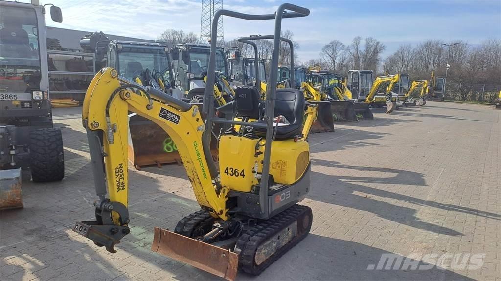 Wacker Neuson 803 Bagri goseničarji