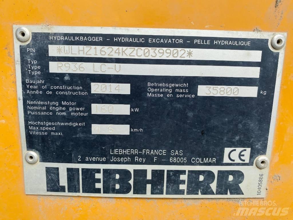 Liebherr R 936 LC Bagri goseničarji