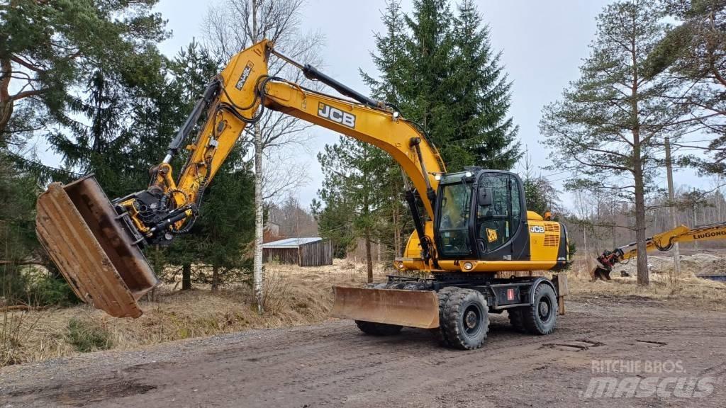 JCB JS175 Bagri na kolesih