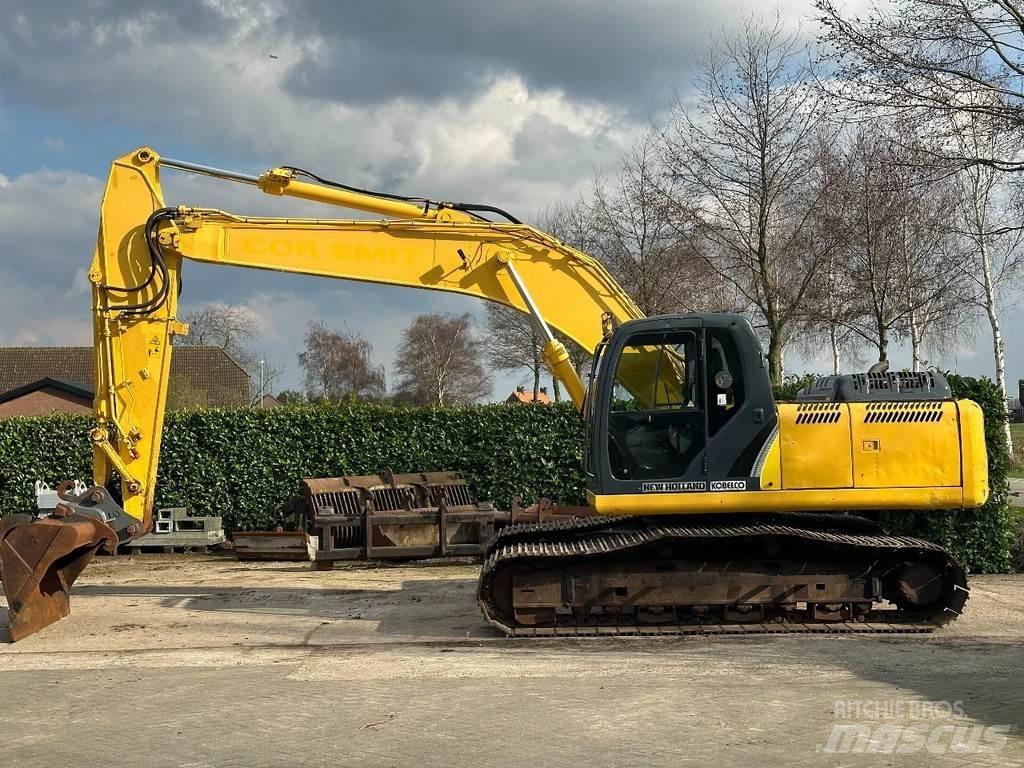 New Holland E215 Bagri goseničarji