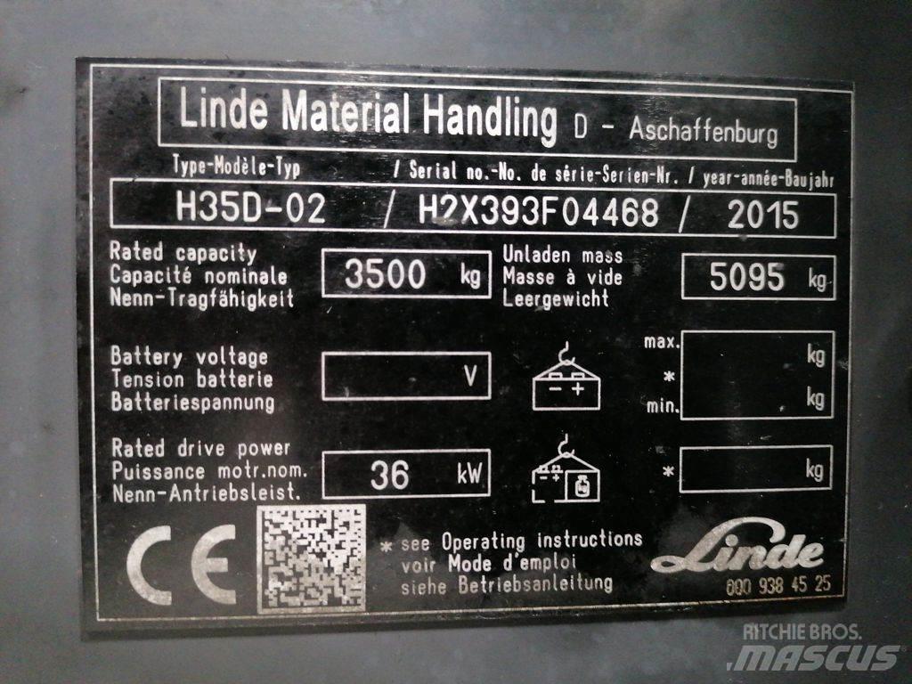 Linde H35D-02 Dizelski viličarji