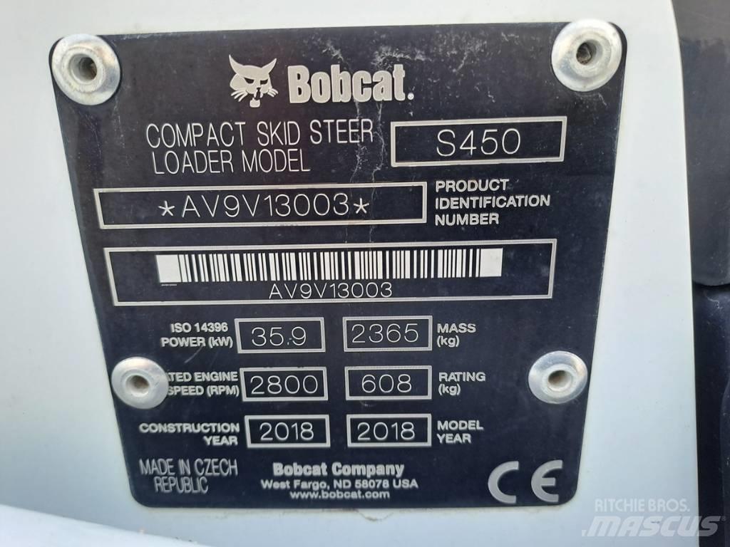 Bobcat S 450 Skid steer mini nakladalci