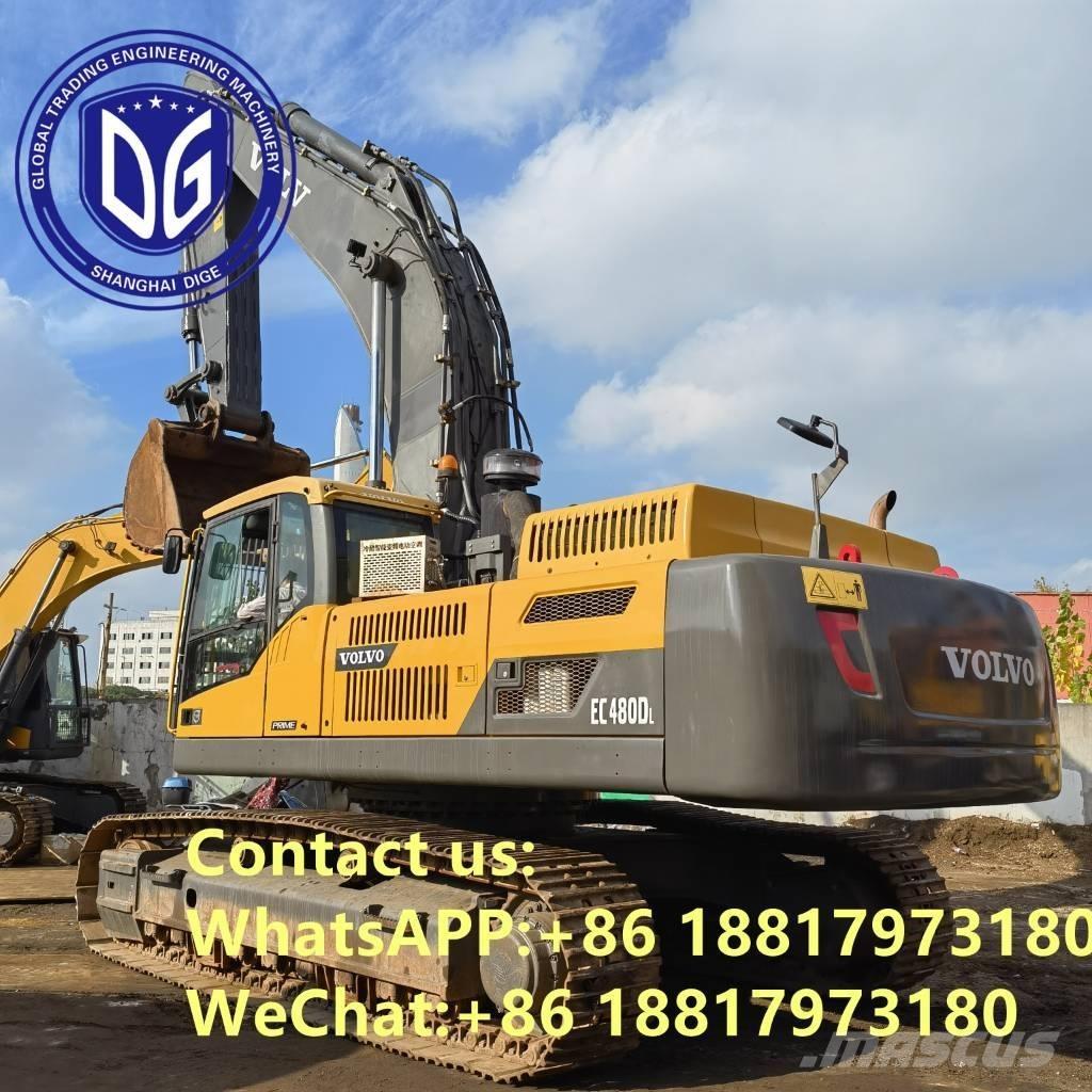 Volvo EC 480 D L Bagri goseničarji