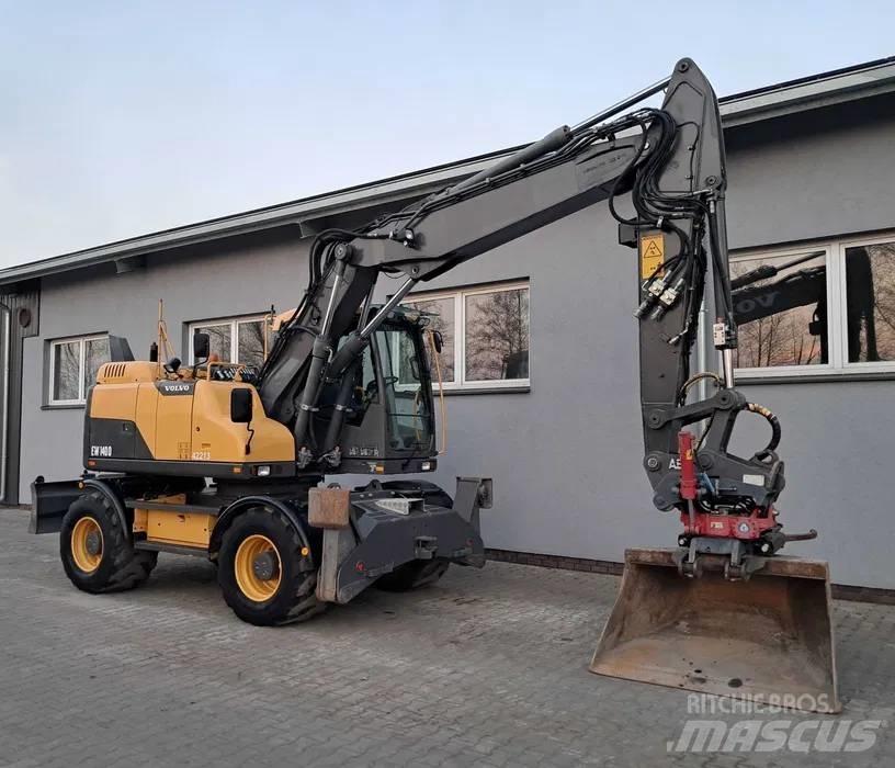 Volvo EW 140 D Bagri na kolesih