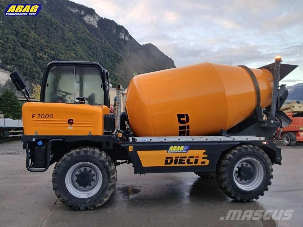 Dieci F7000 Mešalec betona / malte