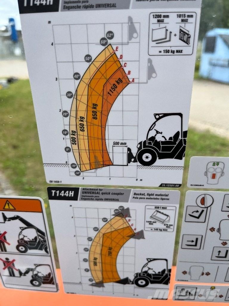 Ausa T 144 H Teleskopski viličarji