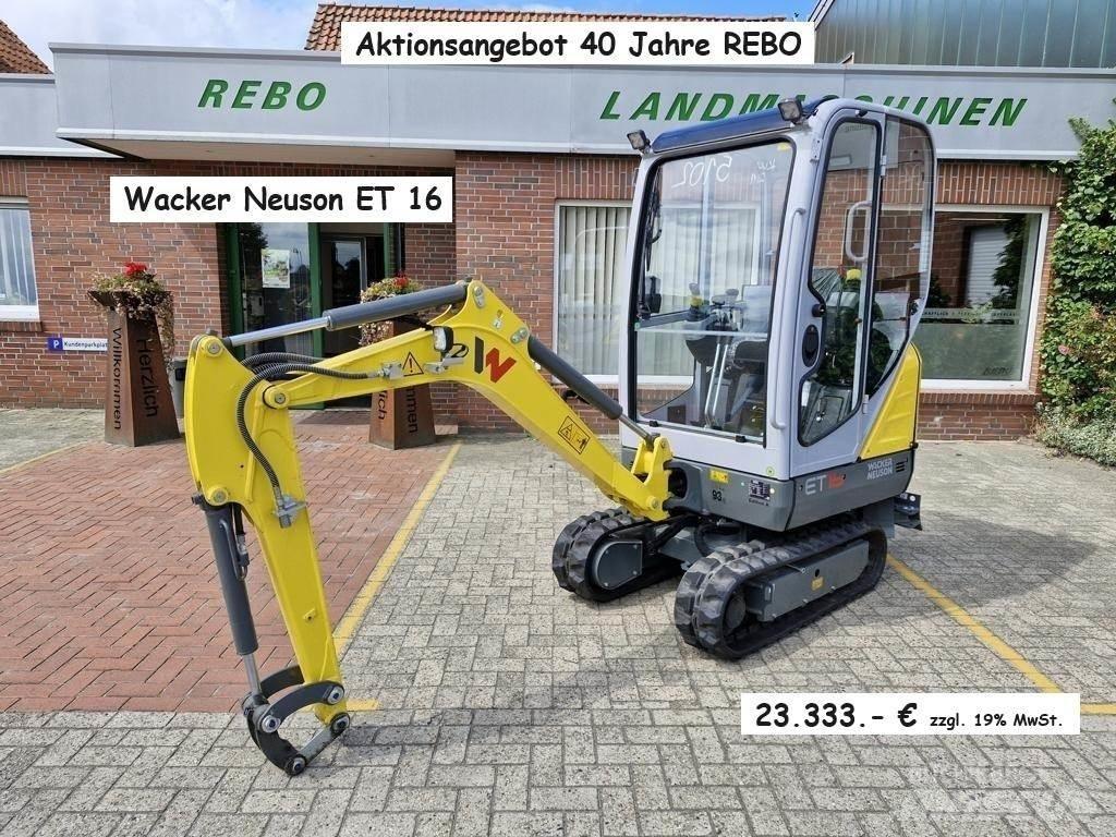 Wacker ET 16 Mini bagri <7t