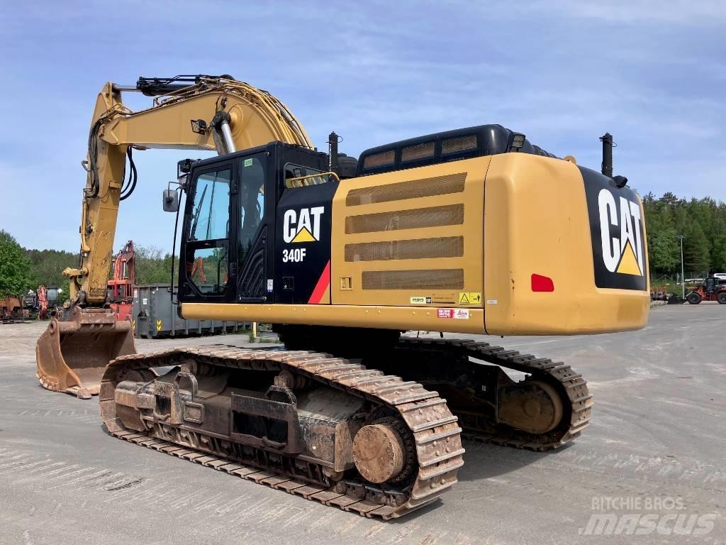 CAT 340F Bagri goseničarji