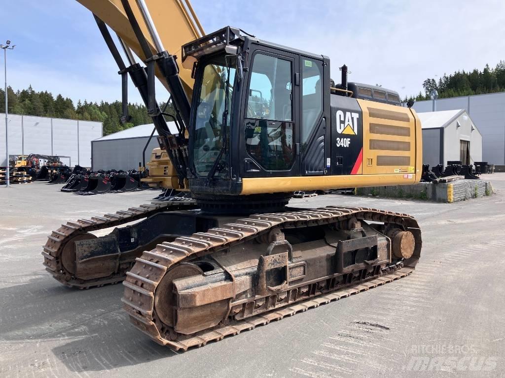 CAT 340F Bagri goseničarji