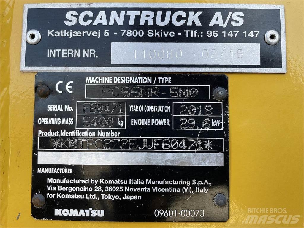 Komatsu PC55MR-5 Bagri na kolesih