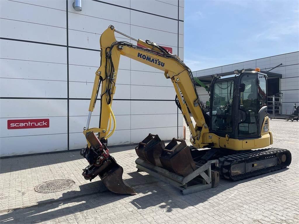 Komatsu PC55MR-5 Bagri na kolesih