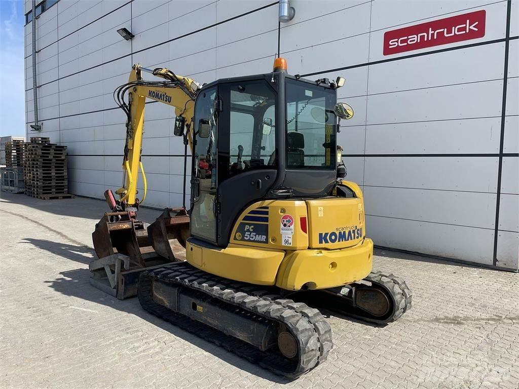 Komatsu PC55MR-5 Bagri na kolesih