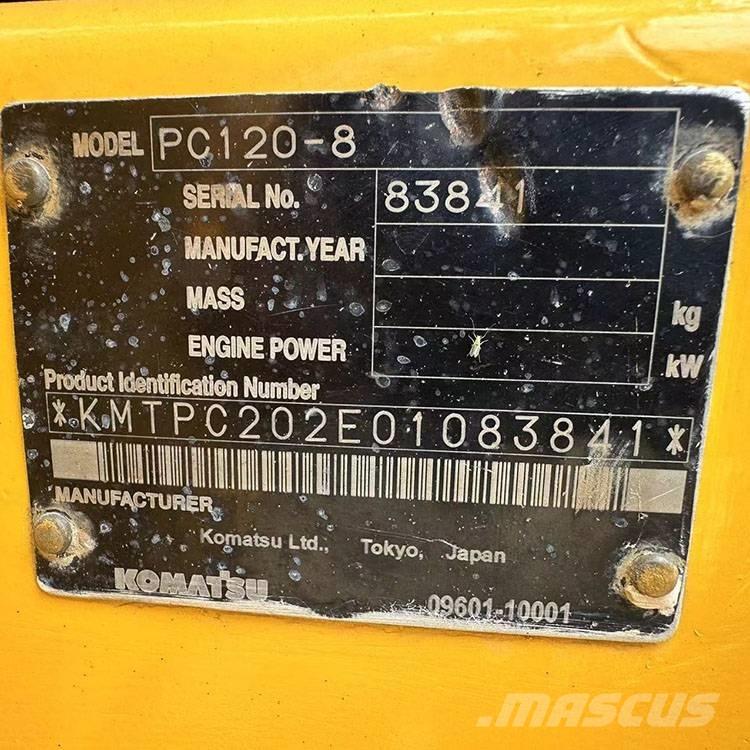 Komatsu PC 120-8 Bagri goseničarji