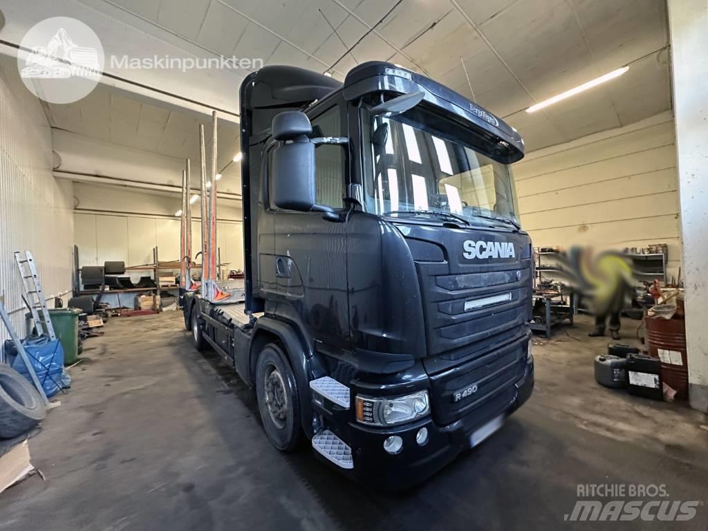 Scania R 490 LB Tovornjaki za hlode