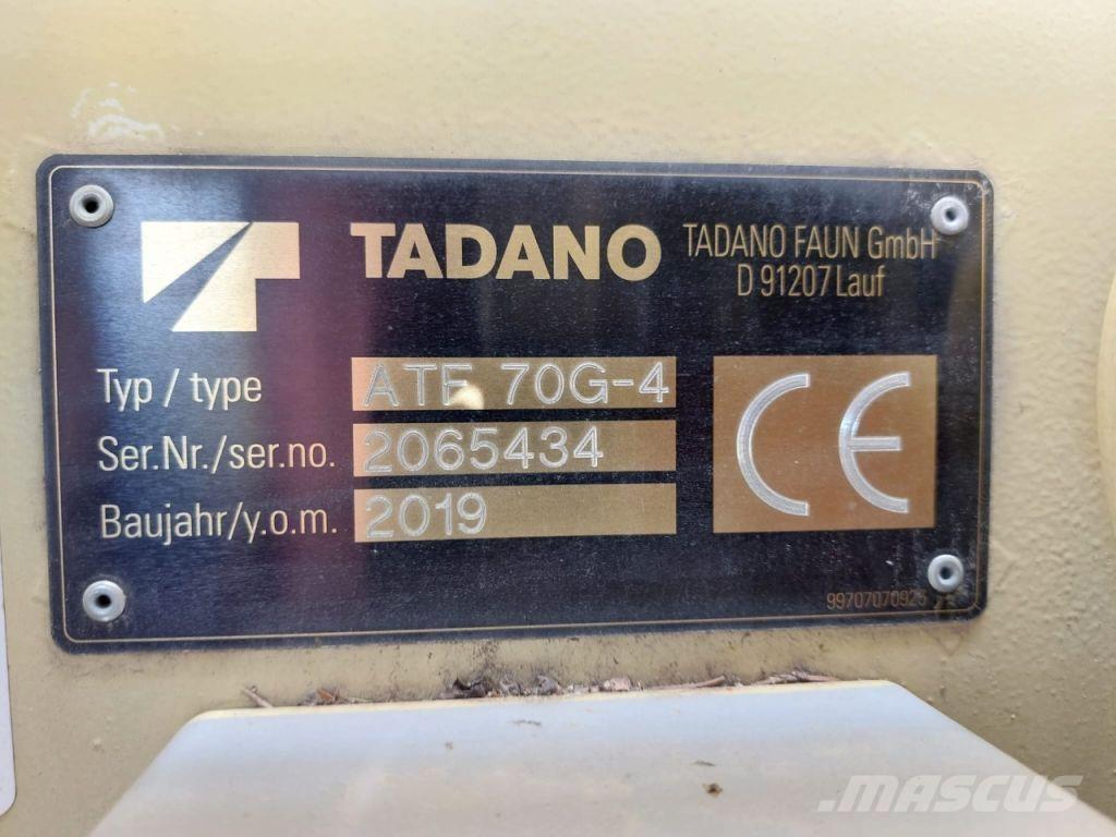 Tadano ATF70G-4 Rabljeni žerjavi za vsak teren