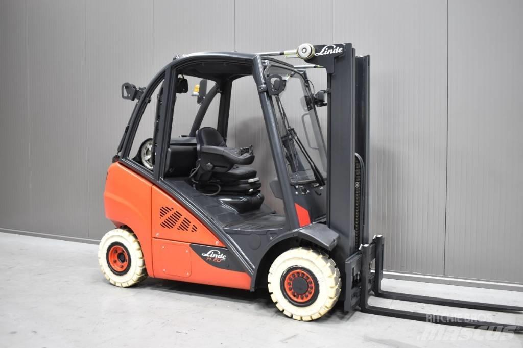 Linde H 20 T/600 - 02 Plinski viličarji
