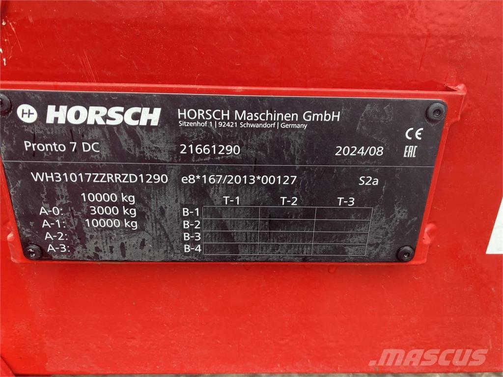 Horsch Pronto 7DC Sejalnice