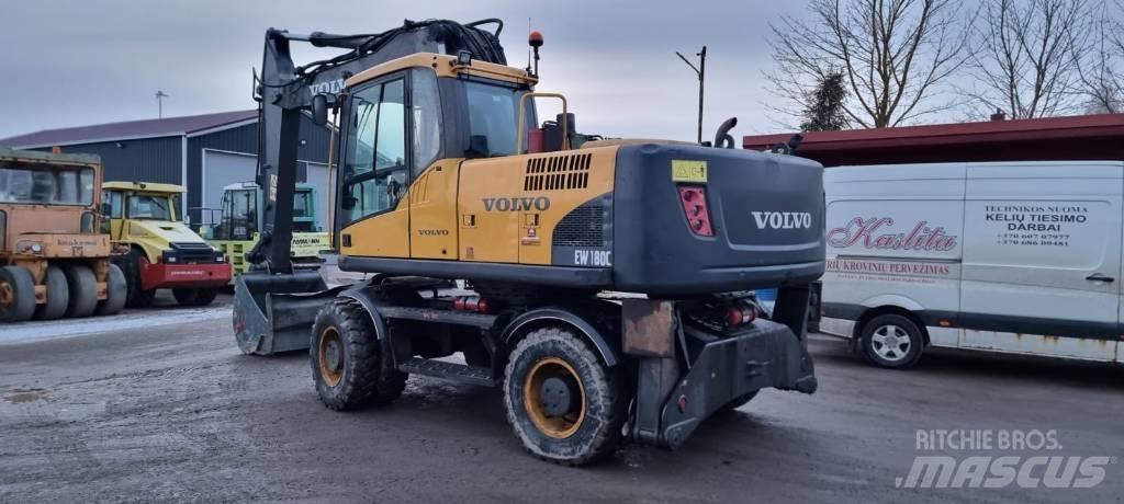 Volvo EW180 C II Bagri na kolesih