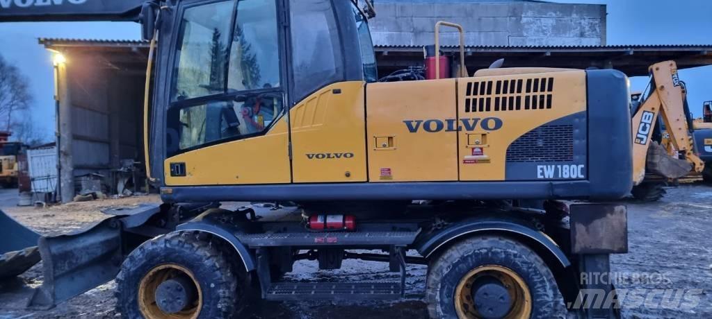 Volvo EW180 C II Bagri na kolesih