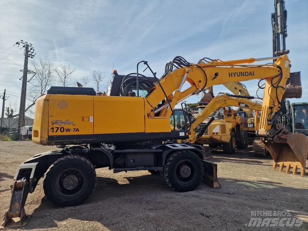 Hyundai R 170 W Bagri na kolesih