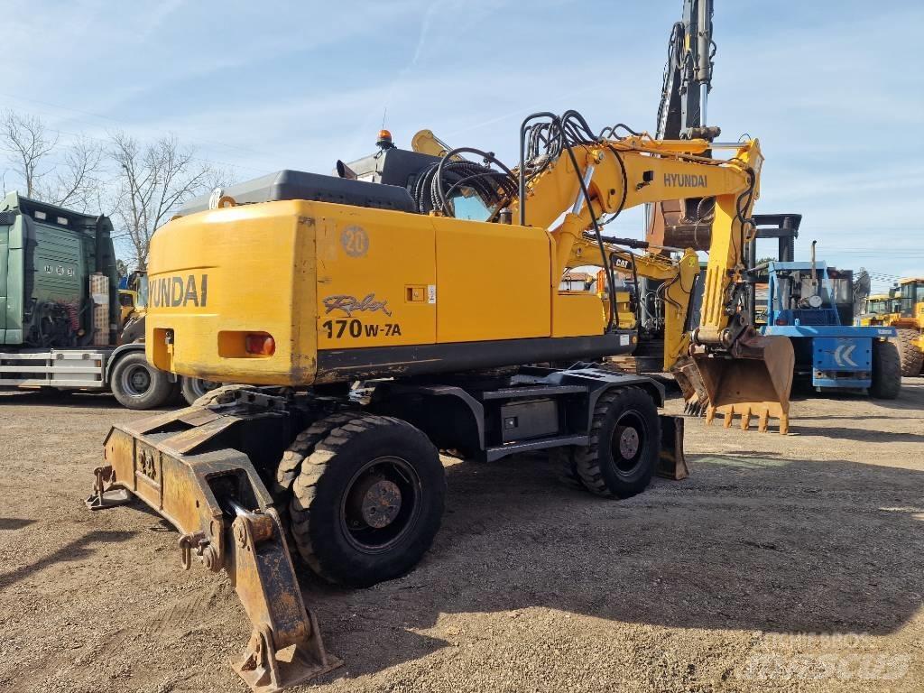 Hyundai R 170 W Bagri na kolesih