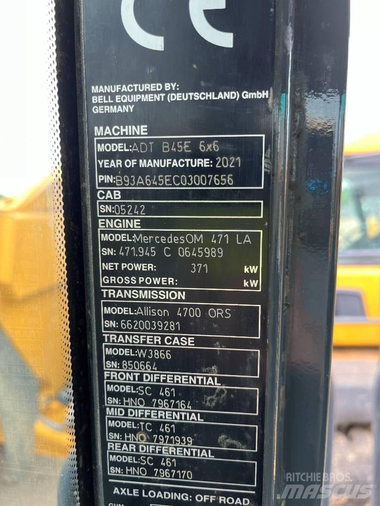 Bell B45E Zglobni demperji