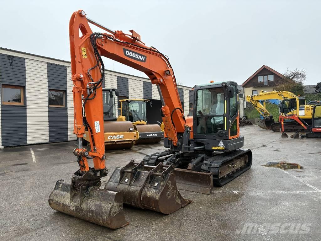 Doosan DX 85 R-3 Midi bagri 7t – 12t