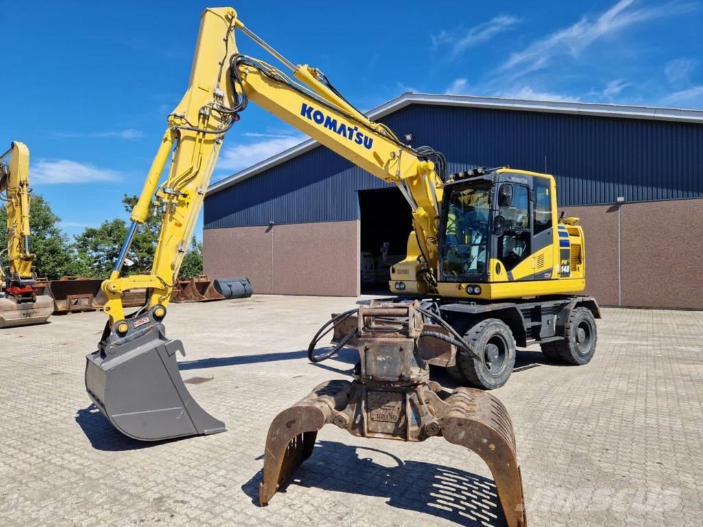 Komatsu PW 148-11 Bagri na kolesih