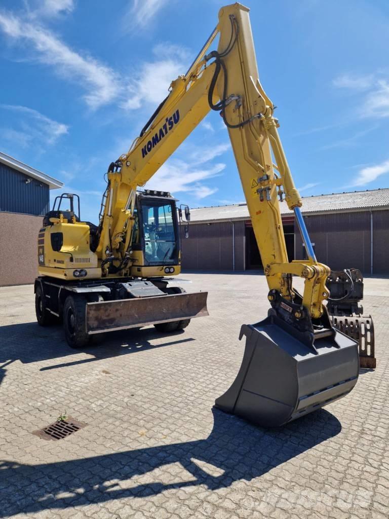 Komatsu PW 148-11 Bagri na kolesih